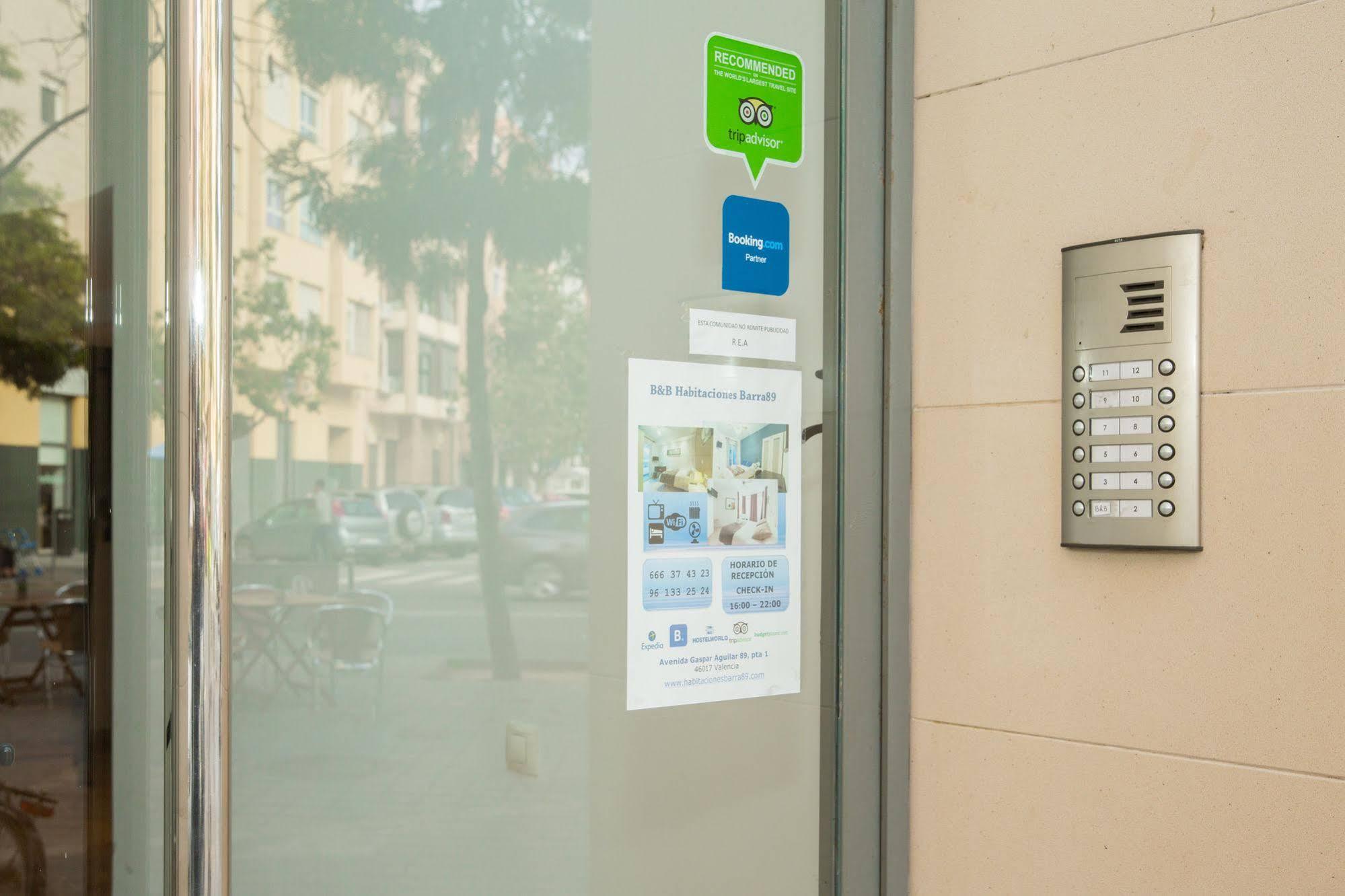 ולנסיה Habitaciones Barra89 מראה חיצוני תמונה